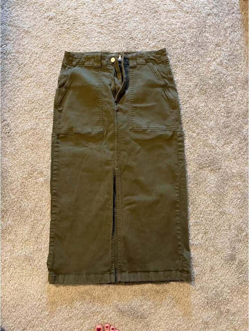 Pistola Olive Green Skirt - Size 29